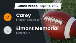 Recap: Carey  vs. Elmont Memorial  2017