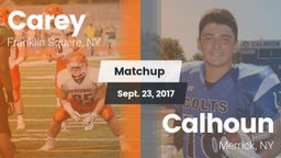 Matchup: Carey vs. Calhoun  2017
