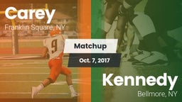 Matchup: Carey vs. Kennedy  2017