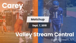 Matchup: Carey vs. Valley Stream Central  2018