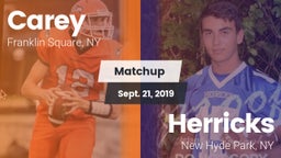 Matchup: Carey vs. Herricks  2019