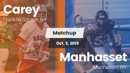 Matchup: Carey vs. Manhasset  2019