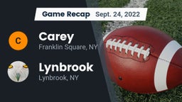 Recap: Carey  vs. Lynbrook  2022
