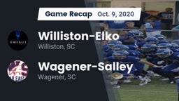 Recap: Williston-Elko  vs. Wagener-Salley  2020