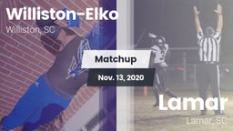 Matchup: Williston-Elko vs. Lamar  2020