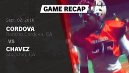 Recap: Cordova  vs. Chavez  2016