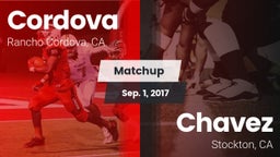 Matchup: Cordova vs. Chavez  2017