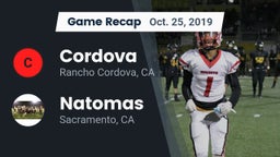 Recap: Cordova  vs. Natomas  2019