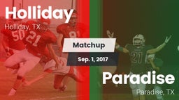 Matchup: Holliday vs. Paradise  2017