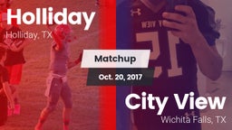 Matchup: Holliday vs. City View  2017