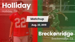 Matchup: Holliday vs. Breckenridge  2018