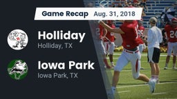 Recap: Holliday  vs. Iowa Park  2018
