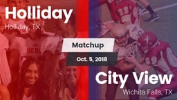 Matchup: Holliday vs. City View  2018