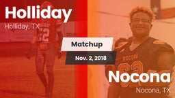 Matchup: Holliday vs. Nocona  2018