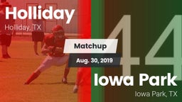 Matchup: Holliday vs. Iowa Park  2019