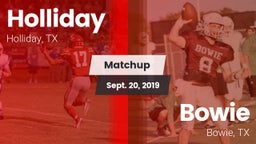Matchup: Holliday vs. Bowie  2019