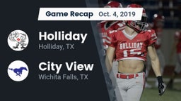 Recap: Holliday  vs. City View  2019