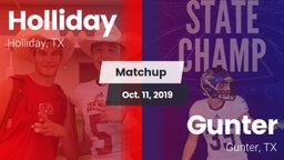 Matchup: Holliday vs. Gunter  2019