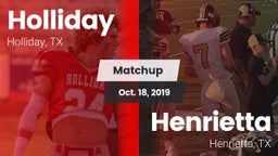 Matchup: Holliday vs. Henrietta  2019
