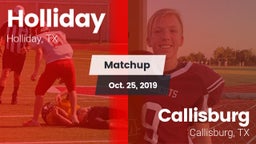 Matchup: Holliday vs. Callisburg  2019