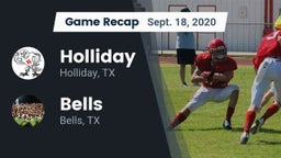 Recap: Holliday  vs. Bells  2020