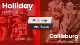 Matchup: Holliday vs. Callisburg  2020