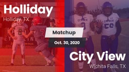 Matchup: Holliday vs. City View  2020