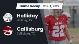 Recap: Holliday  vs. Callisburg  2022