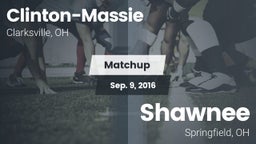 Matchup: Clinton-Massie vs. Shawnee  2016