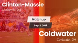 Matchup: Clinton-Massie vs. Coldwater  2017