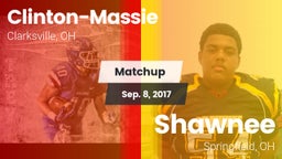 Matchup: Clinton-Massie vs. Shawnee  2017