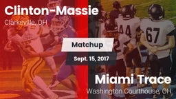 Matchup: Clinton-Massie vs. Miami Trace  2017