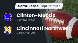 Recap: Clinton-Massie  vs. Cincinnati Northwest  2017