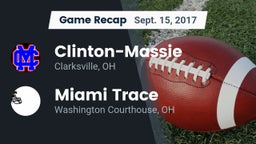 Recap: Clinton-Massie  vs. Miami Trace  2017