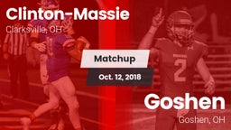 Matchup: Clinton-Massie vs. Goshen  2018