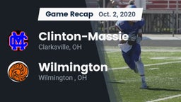 Recap: Clinton-Massie  vs. Wilmington  2020