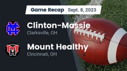 Recap: Clinton-Massie  vs. Mount Healthy  2023