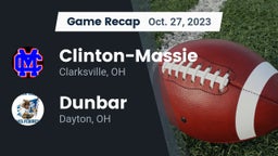 Recap: Clinton-Massie  vs. Dunbar  2023