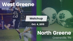 Matchup: West Greene vs. North Greene  2019