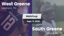 Matchup: West Greene vs. South Greene  2020