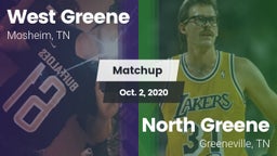 Matchup: West Greene vs. North Greene  2020