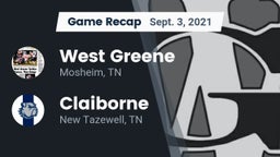 Recap: West Greene  vs. Claiborne  2021