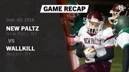 Recap: New Paltz  vs. Wallkill  2016