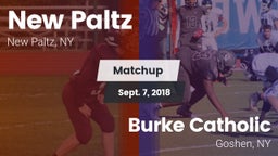 Matchup: New Paltz vs. Burke Catholic  2018