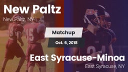 Matchup: New Paltz vs. East Syracuse-Minoa  2018
