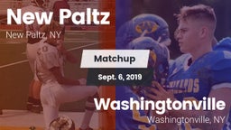 Matchup: New Paltz vs. Washingtonville  2019