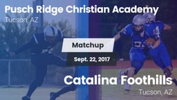Matchup: Pusch Ridge Christia vs. Catalina Foothills  2017
