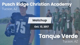Matchup: Pusch Ridge Christia vs. Tanque Verde  2017