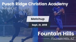 Matchup: Pusch Ridge Christia vs. Fountain Hills  2018