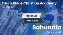 Matchup: Pusch Ridge Christia vs. Sahuarita  2018